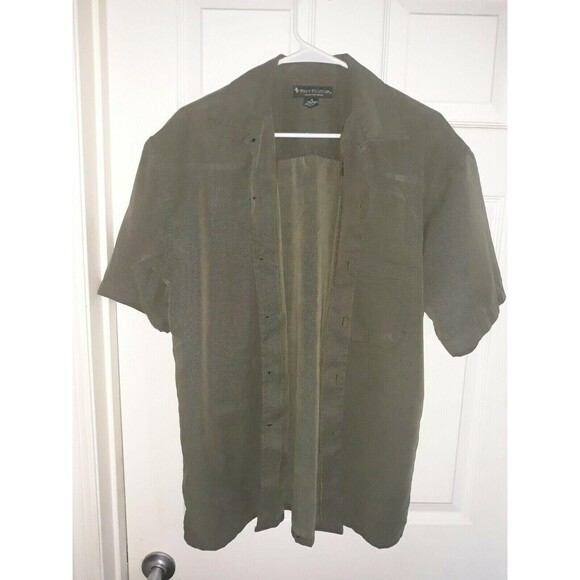 BERT PULITZER Collector's Edition Men's Short Sleeve Button-Down Golf Polo Shirt - Picture 3 of 4